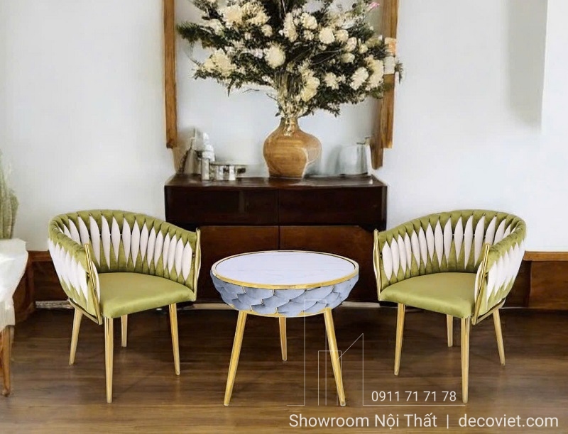 bàn ghế cafe hiện đại