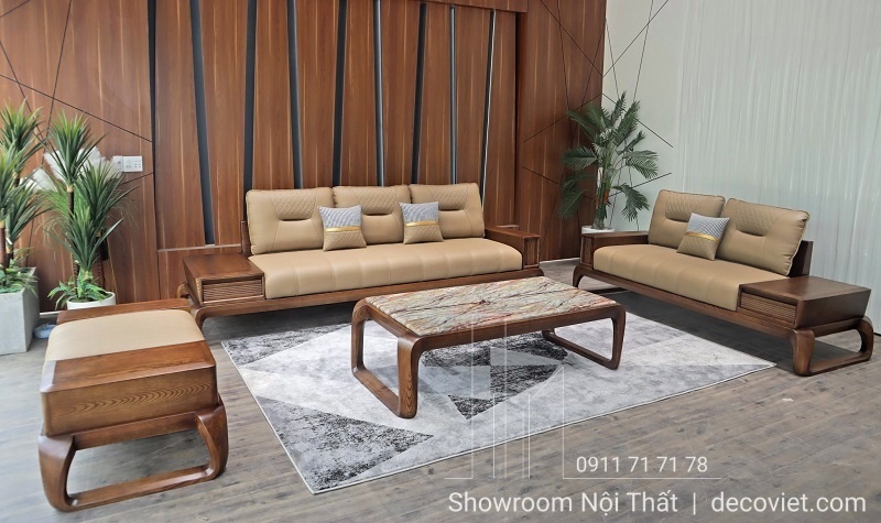 bộ bàn ghế sofa gỗ hiện đại