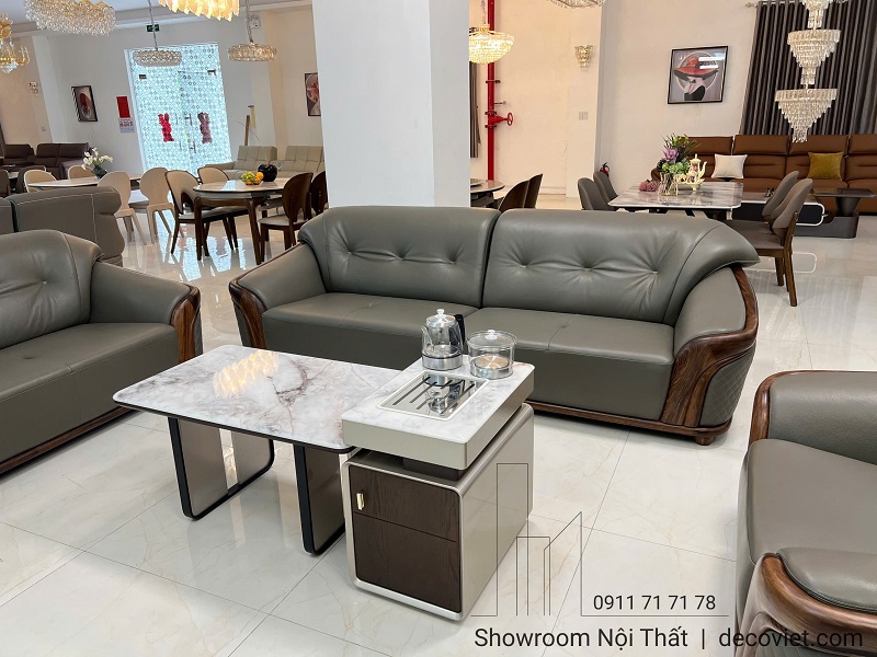 Sofa tân cổ điển nhập khẩu 1050T phù hợp biệt thự cao cấp
