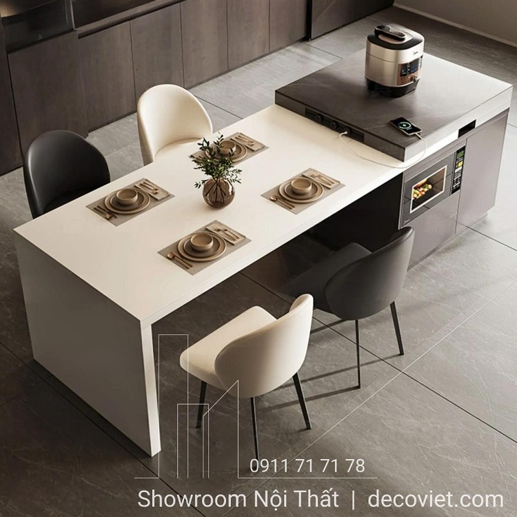 Bàn Ăn Đảo Bếp Thông Minh