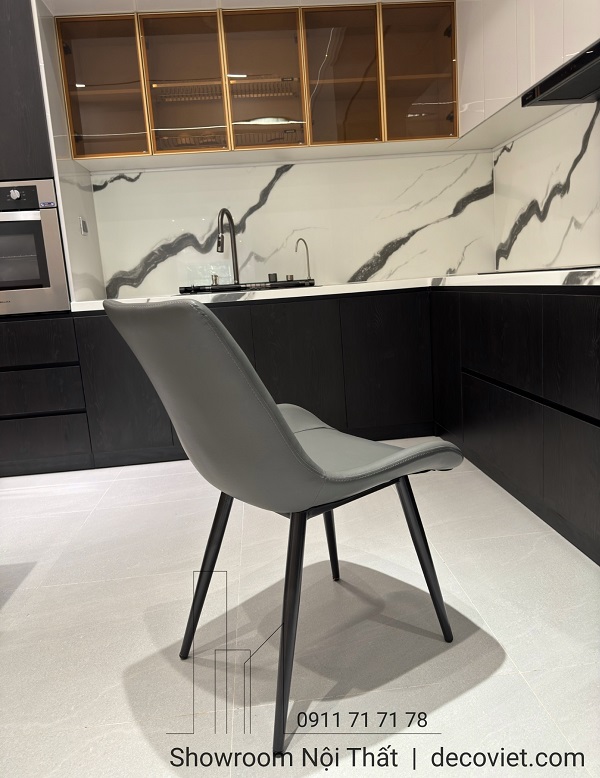 ghế ăn bọc da hiện đại