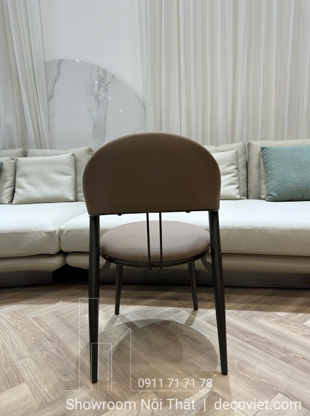 ghế bàn ăn bọc da