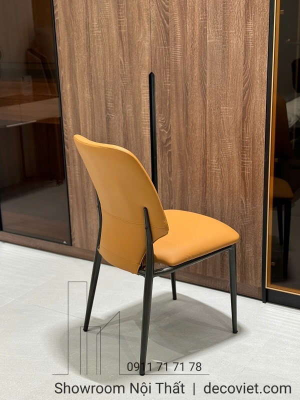 ghế ăn bọc da sang trọng