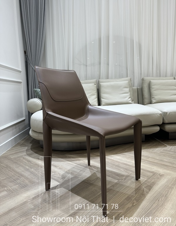 ghế bàn ăn bọc da