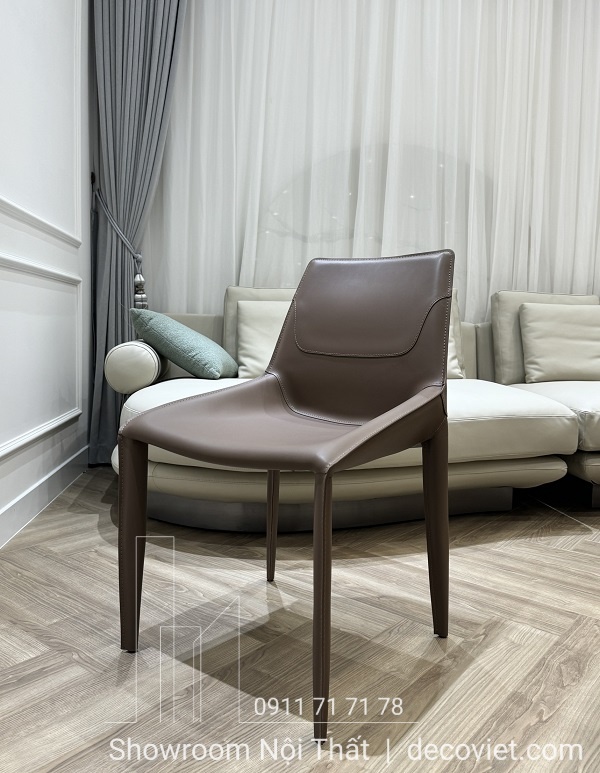 ghế ăn nhập khẩu bọc da