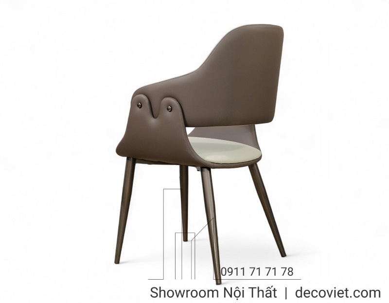 ghế ăn bọc da hiện đại