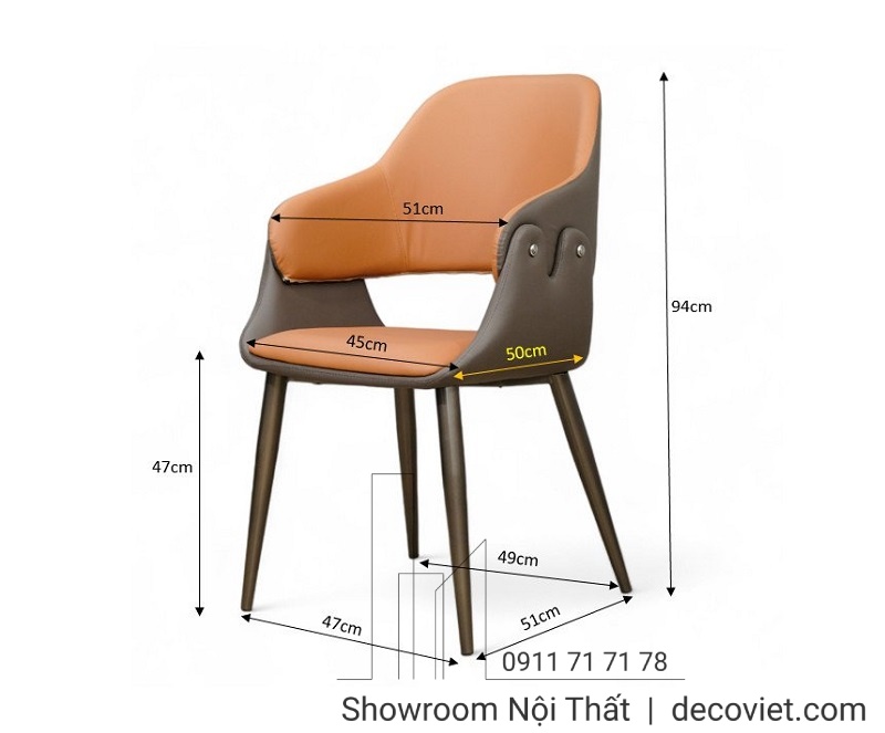 ghế ăn bọc da giá rẻ