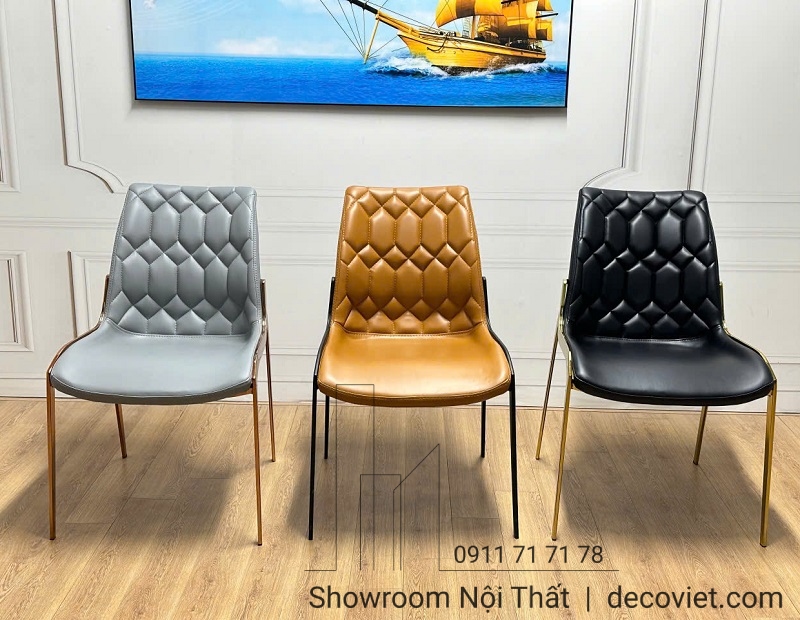 ghế ăn bọc da nhập khẩu