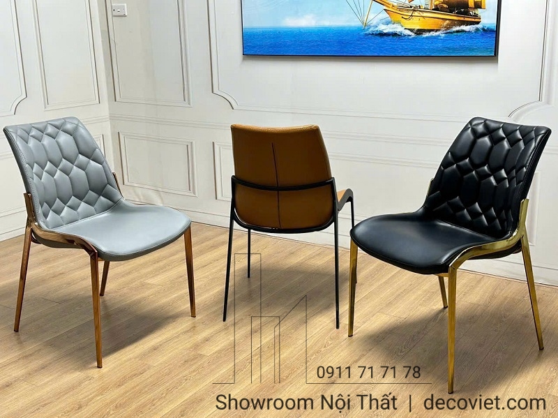 ghế ăn bọc da hiện đại