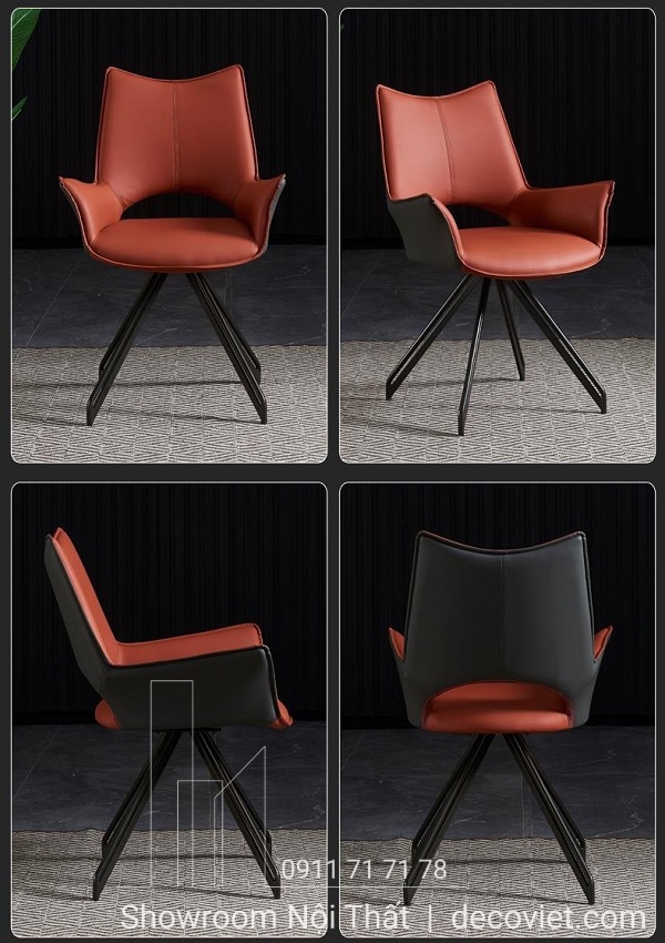 ghế ăn bọc da cao cấp