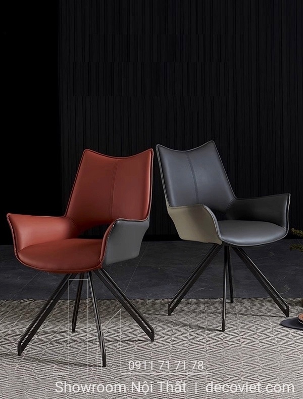 ghế ăn bọc da hiện đại