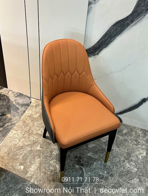 ghế ăn bọc da