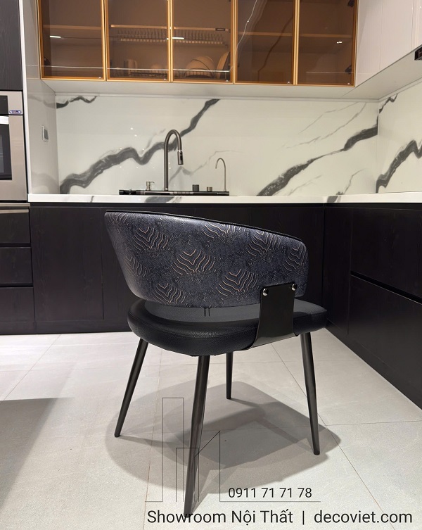 Ghế bàn ăn cao cấp phối màu tinh tế cho không gian bếp