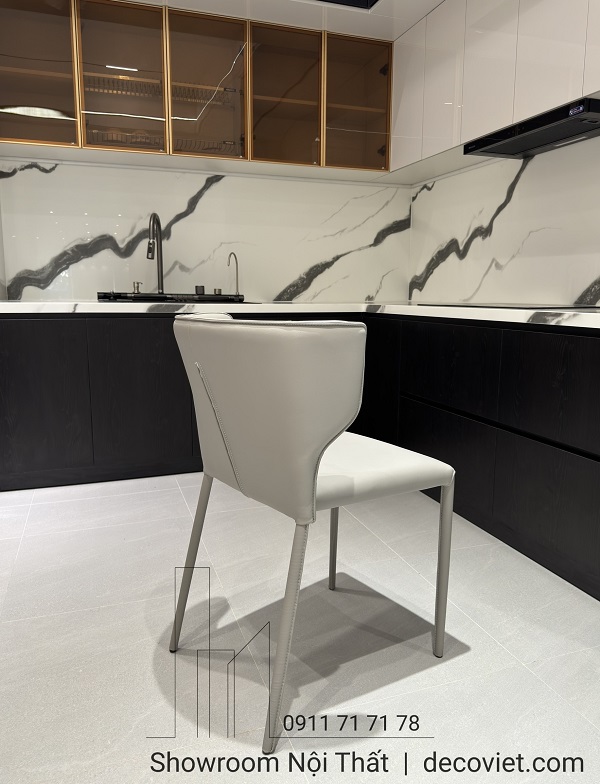 ghế ăn bọc da hiện đại