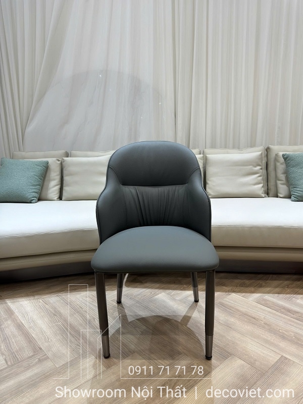 ghế bàn ăn bọc da