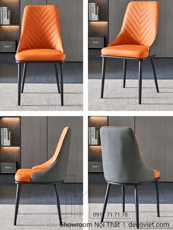 ghế ăn bọc da nhập khẩu