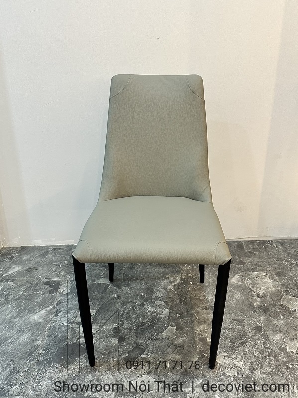 ghế ăn bọc da chân sắt