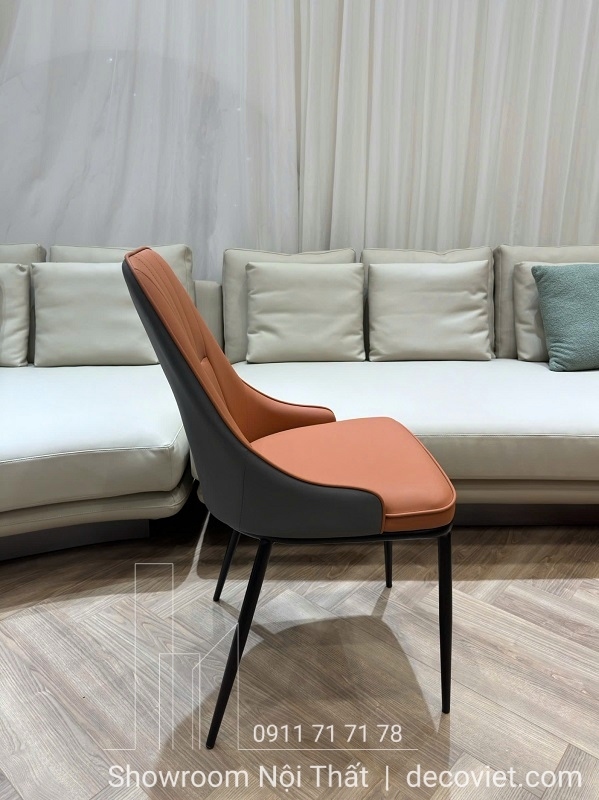ghế ăn đẹp bọc da
