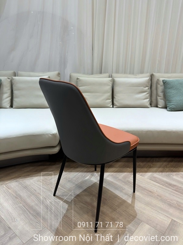 ghế ăn hiện đại bọc da