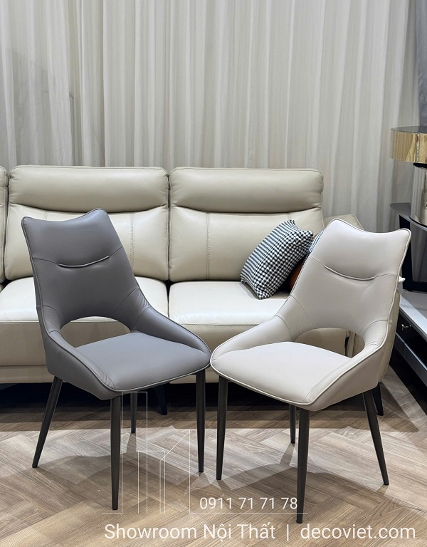 ghế ăn bọc da cao cấp