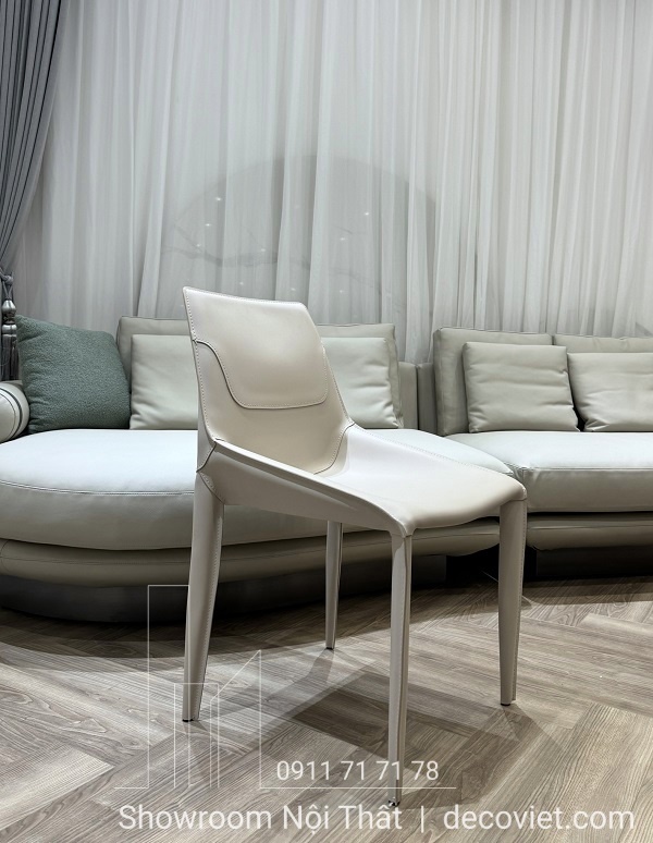 ghế ăn bọc da cao cấp hiện đại