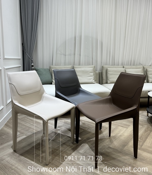 ghế ăn bọc da nhập khẩu