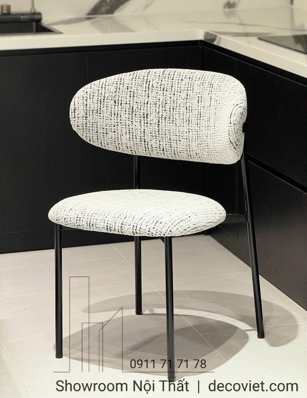 ghế ăn bọc vải hiện đại