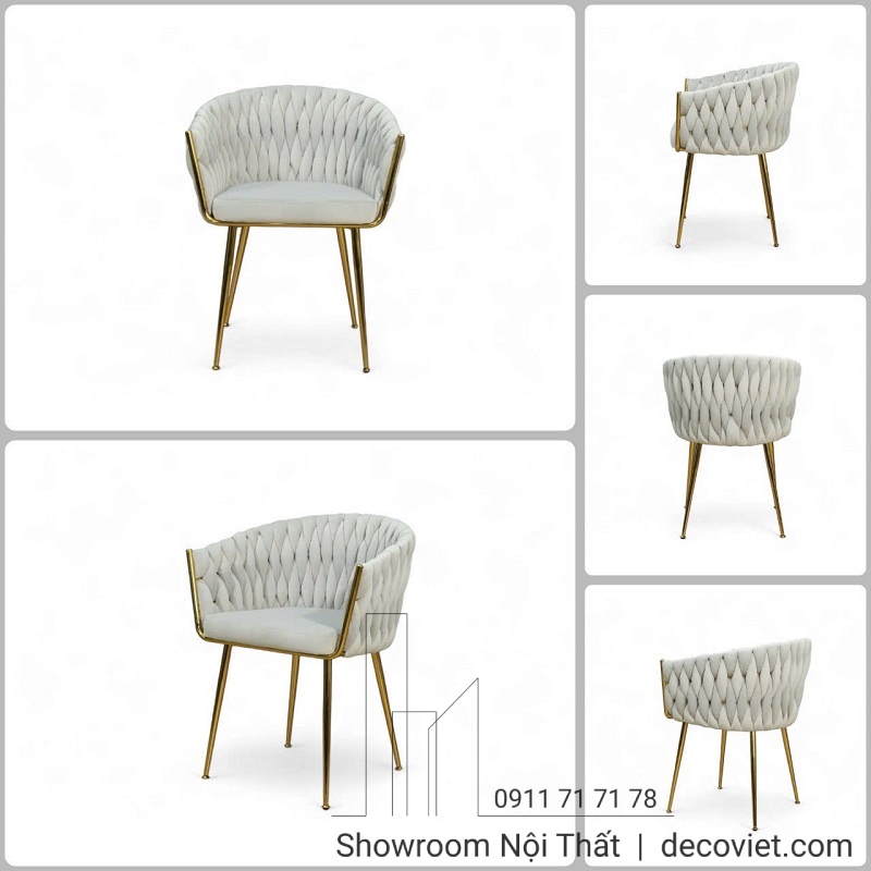 ghế ăn bọc vải đẹp hiện đại