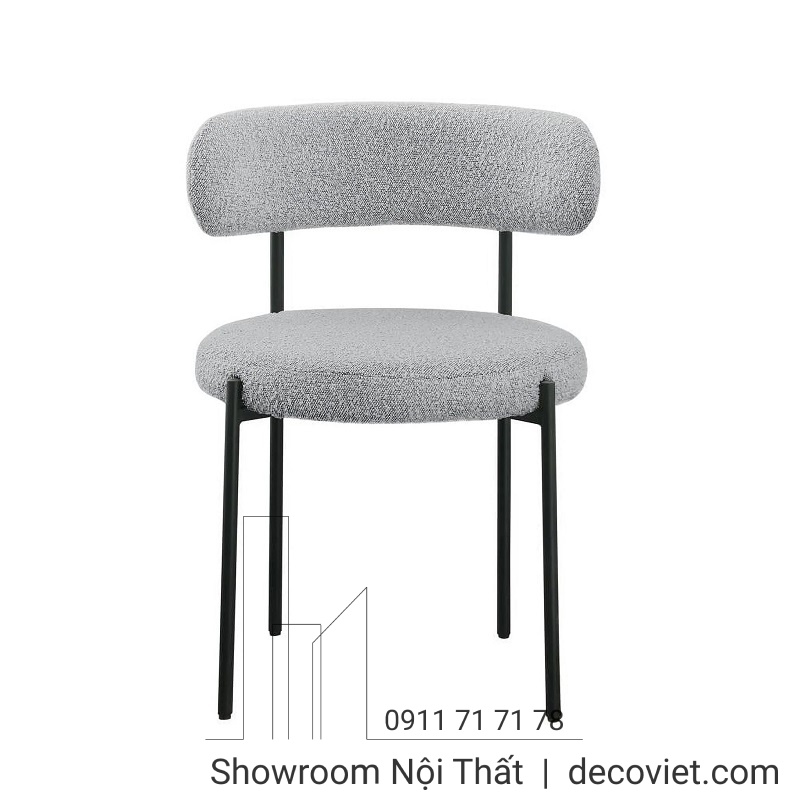 ghế ăn nhập khẩu bọc vải