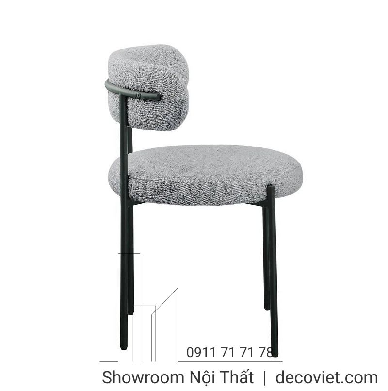 ghế ăn bọc vải giá rẻ