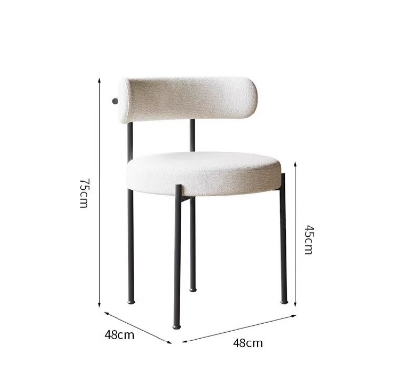 Ghế Ăn Bọc Vải Đẹp 449S