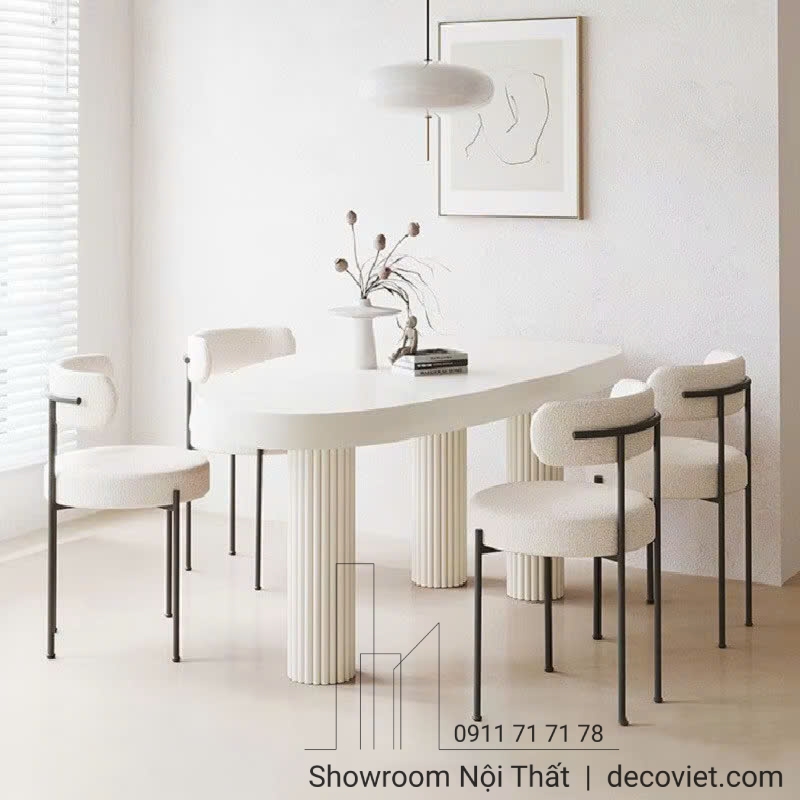 ghế ăn bọc vải giá rẻ