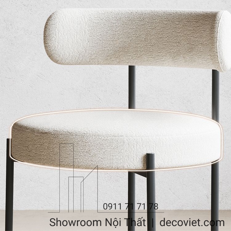 ghế ăn bọc vải nhập khẩu