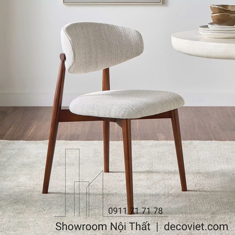 Ghế ăn hiện đại phối màu tinh tế, khung chắc chắn