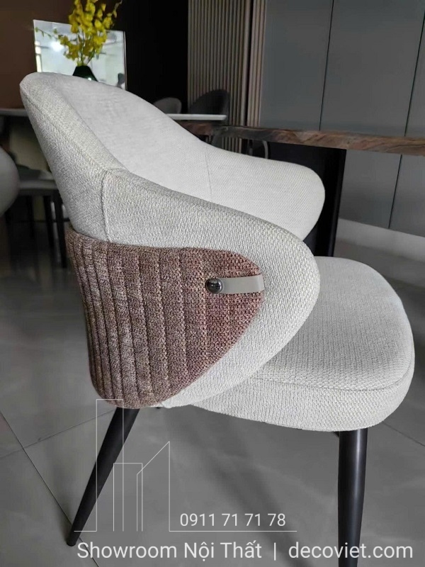 ghế ăn bọc vải hiện đại