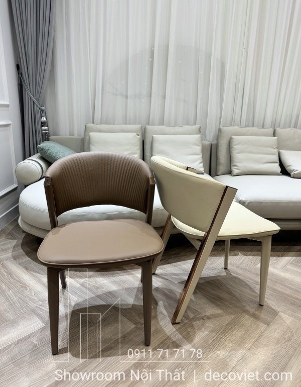 ghế ăn bọc da nhập khẩu