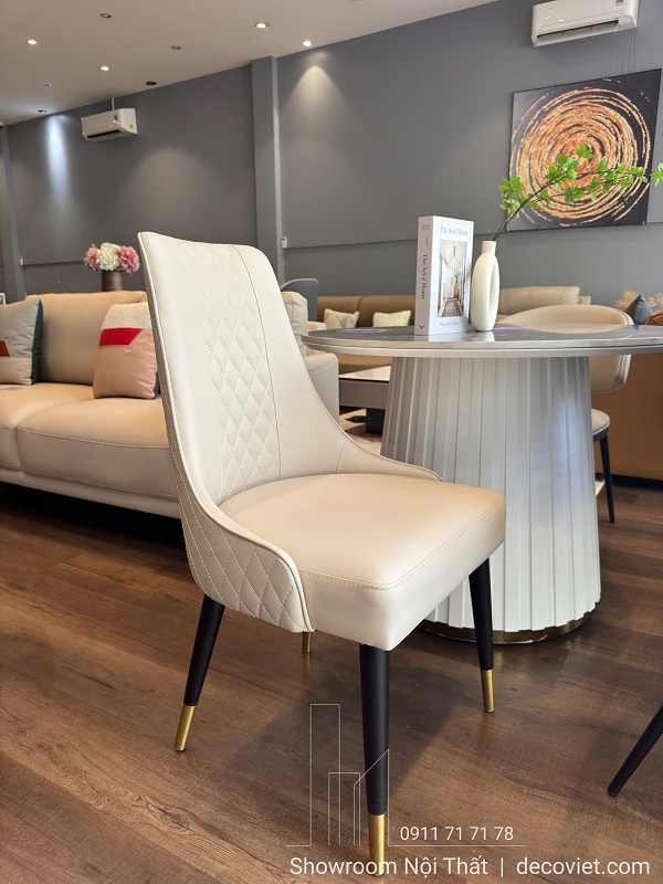 mẫu ghế ăn gỗ sồi nga thiết kế hiện đại tại DecoViet