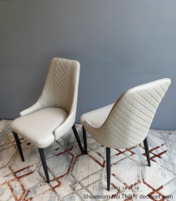 ghế ăn hiện đại bọc da 424S cho bàn ăn gia đình