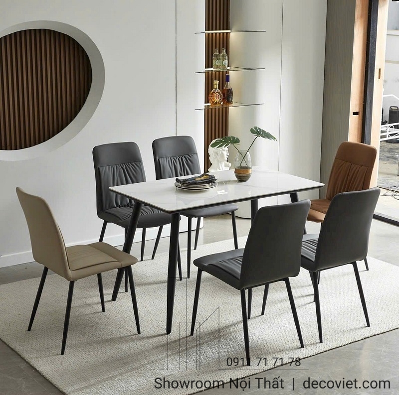 ghế ăn bọc da hiện đại