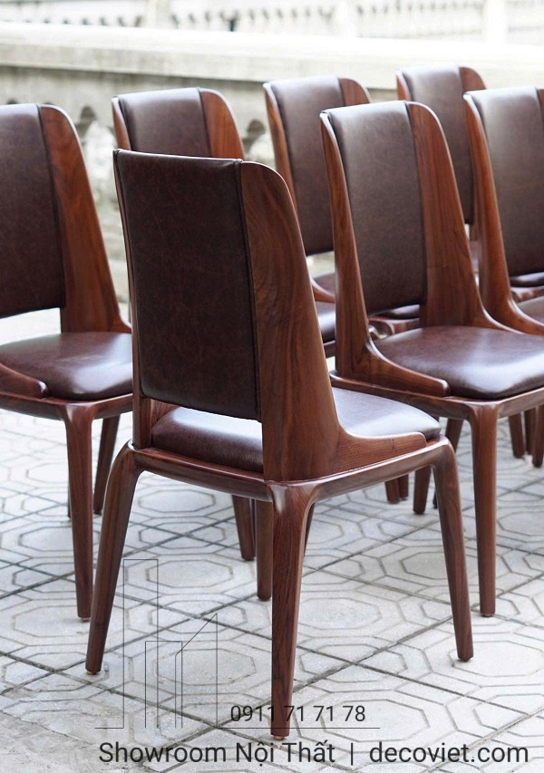 ghế ăn gỗ óc chó cao cấp