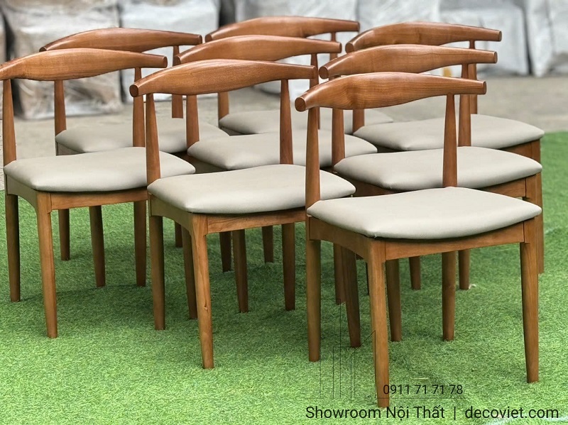 ghế ăn gỗ hiện đại 119S dùng cho gia đình quán cafe