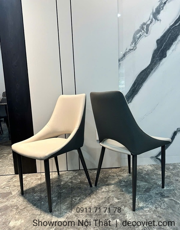 ghế ăn bọc da hiện đại