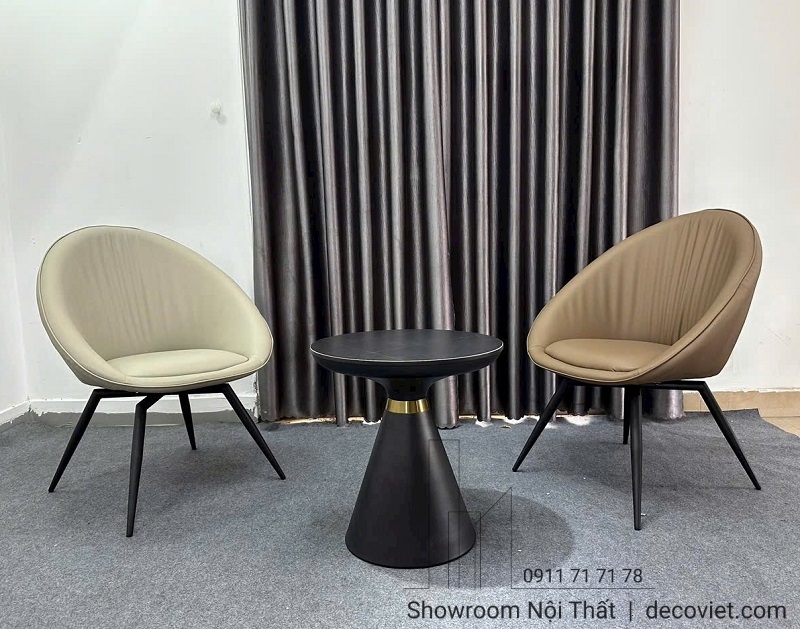 ghế ăn bọc da hiện đại