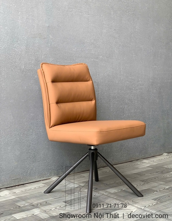 Ghế ăn xoay hiện đại 559S kiểu dáng bo cong, ngồi êm ái tiện dụng