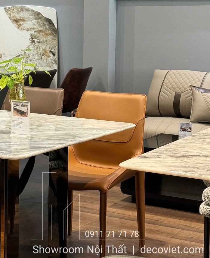 Ghế Bàn Ăn Bọc Da Bò 399S