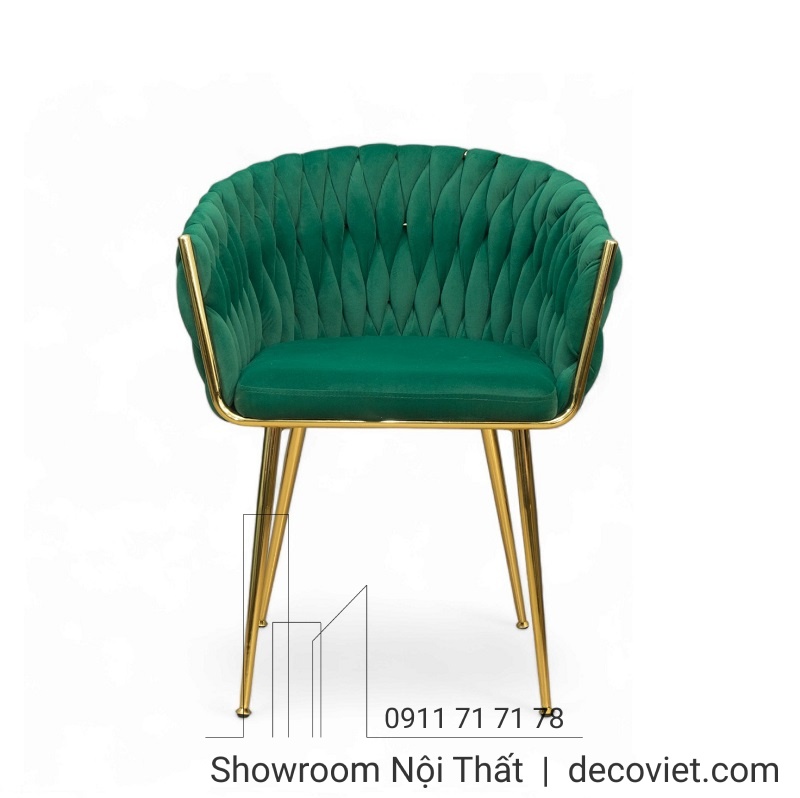 ghế ăn cao cấp bọc vải hiện đại