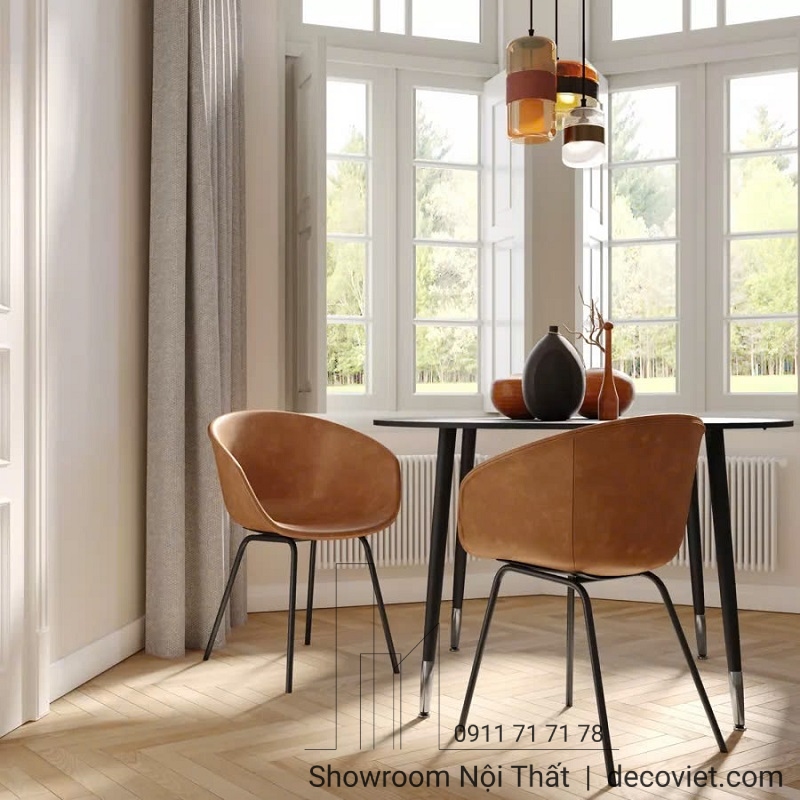ghế ăn bọc da cao cấp