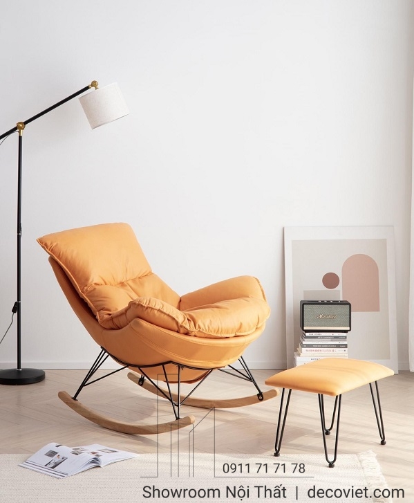 ghế bập bênh đọc sách