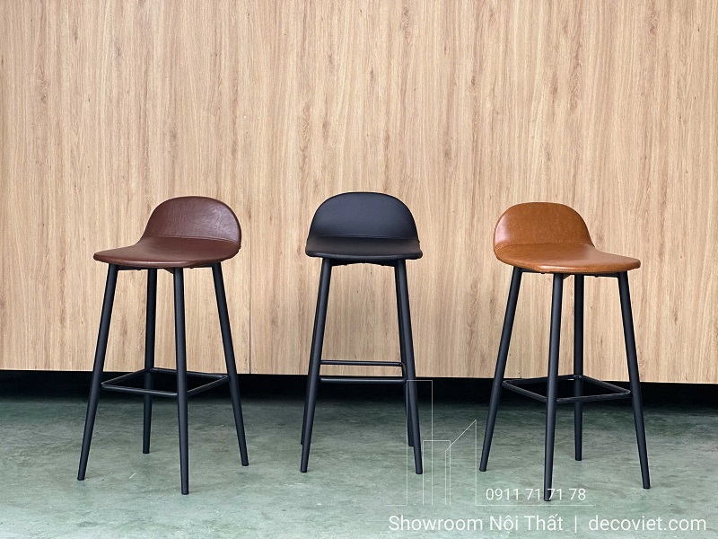 ghế quầy bar lưng thấp đẹp