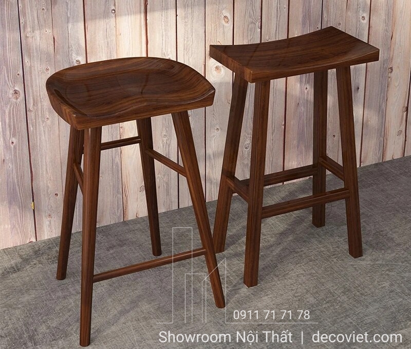 Ghế Quầy Bar Gỗ